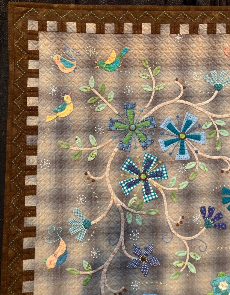 "Hamorebi Sunlight Through the Leaves" by Teruko Uchiya - Corner